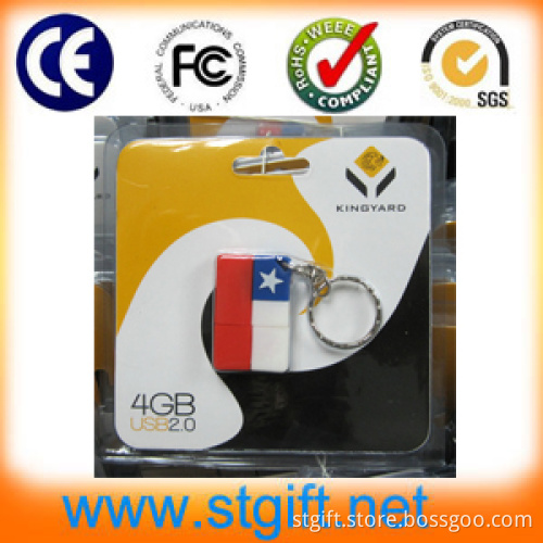 Christmas Gift Box Packing, Logo Print USB 2.0 Disk